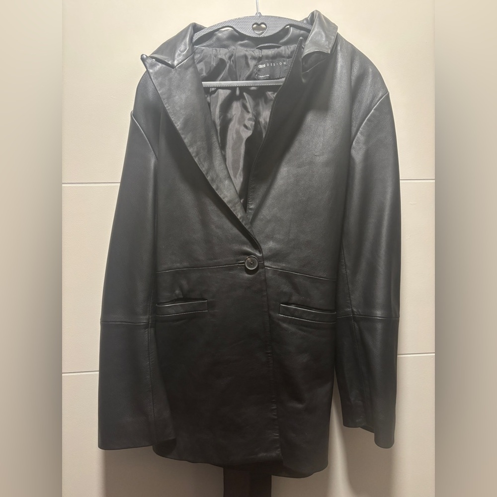 leather jacket size 4